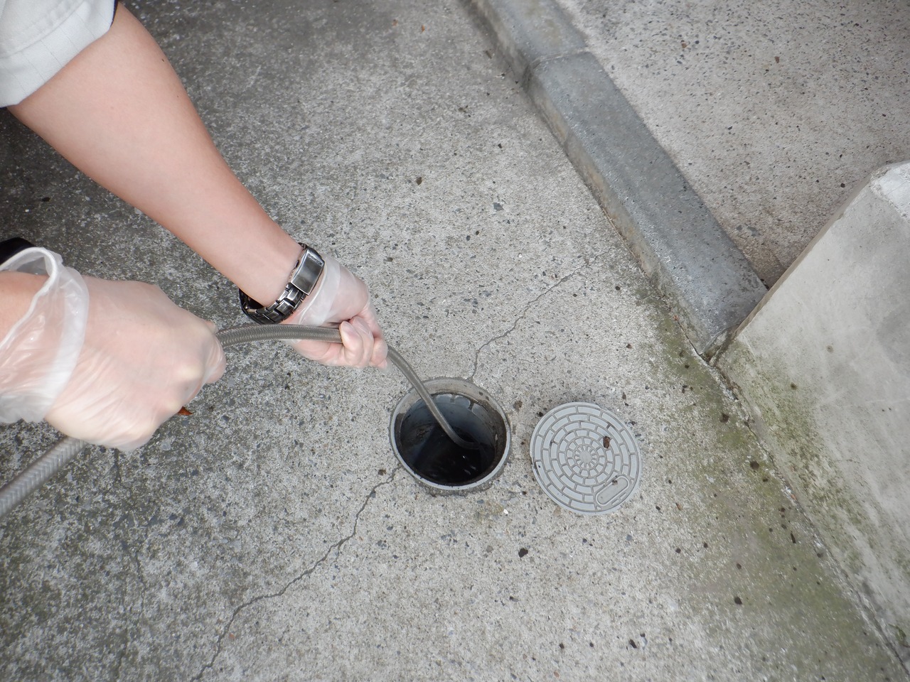 雑排水管清掃　お客様の声