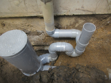 排水桝の陥没を点検で早期発見｜テナントの排水トラブル原因を特定